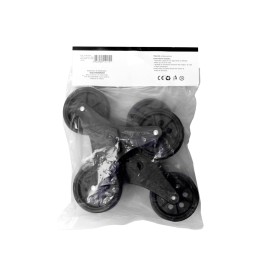 SET 2 BUC ROTI TRIPLE * 9.5 CM REZERVA PENTRU CARUCIOR DE PI