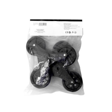 SET 2 BUC ROTI TRIPLE * 9.5 CM REZERVA PENTRU CARUCIOR DE PI