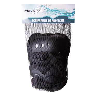 MAXTAR SET PROTECTII COATE, GENUNCHI SI BRATE, MARIME L, NEG