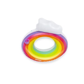 BESTWAY COLAC GONFLABIL CU TETIERA  RAINBOW 107 CM